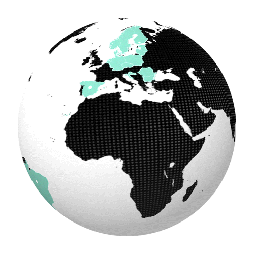 Rotating globe